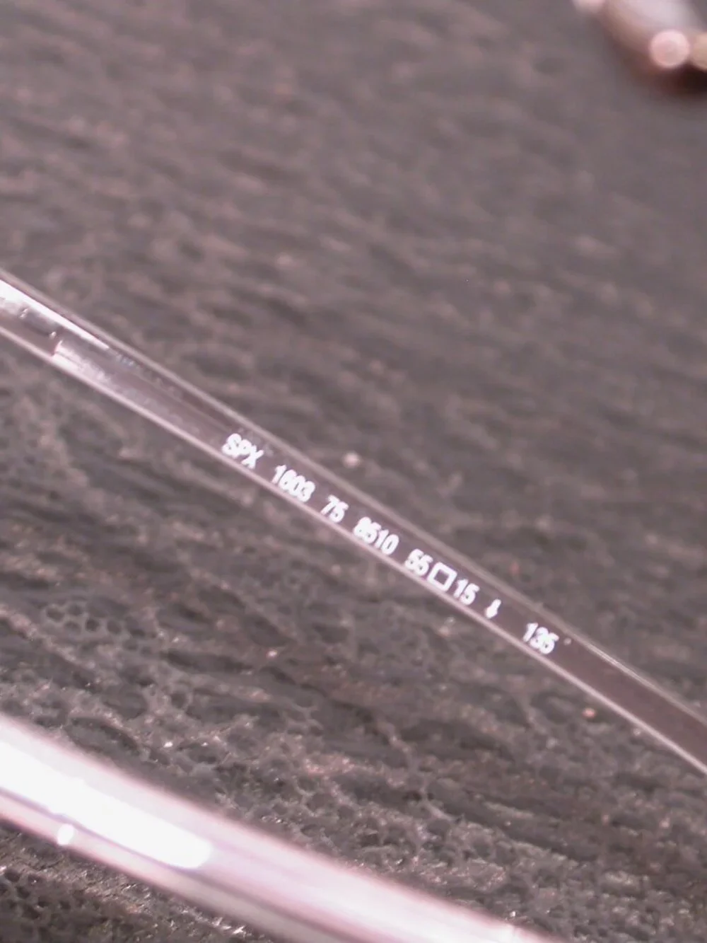 Silhouette Rose Clear Light Weight Eyeglasses Made in Austria